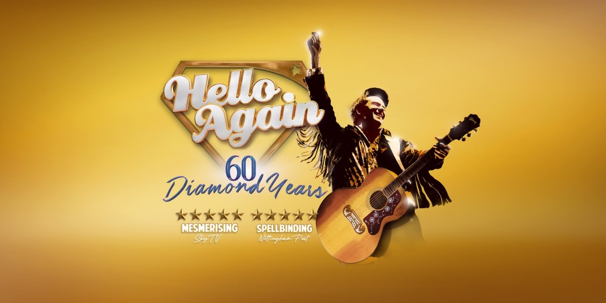 Promotional image of Hello Again: The Neil Diamond Songbook - 60 Diamond Years Tour